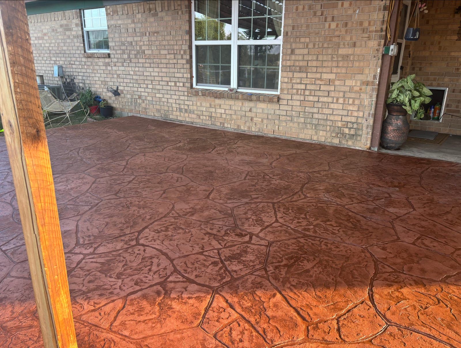 How to Get Your Concrete Patio Ready for Winter in North Texas
